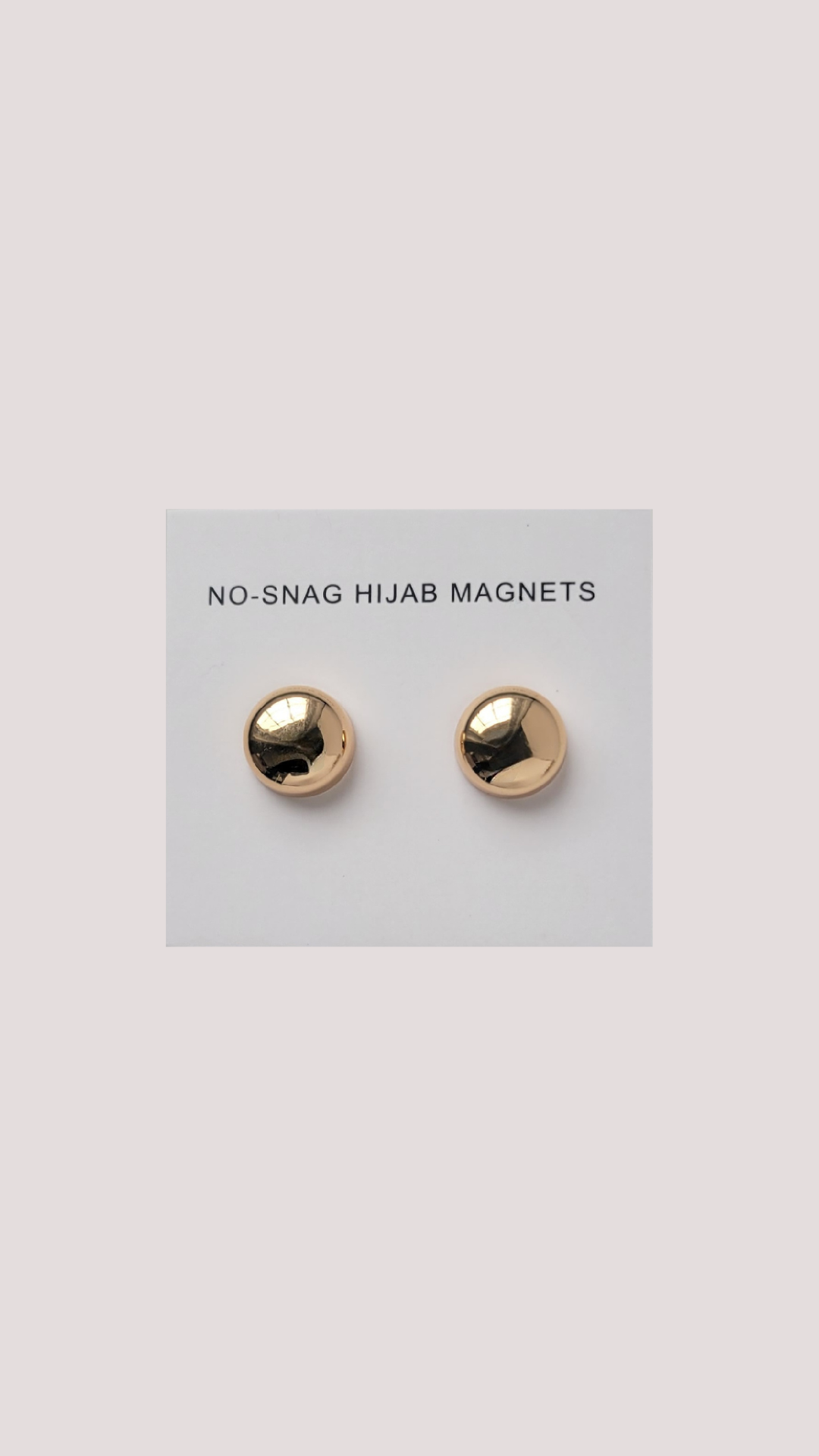 No-Snag Magnet - Gold, Naima Modest Wear