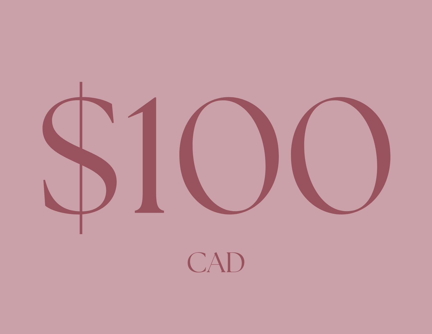 A Thoughtful Gift of Modesty & Style - $100