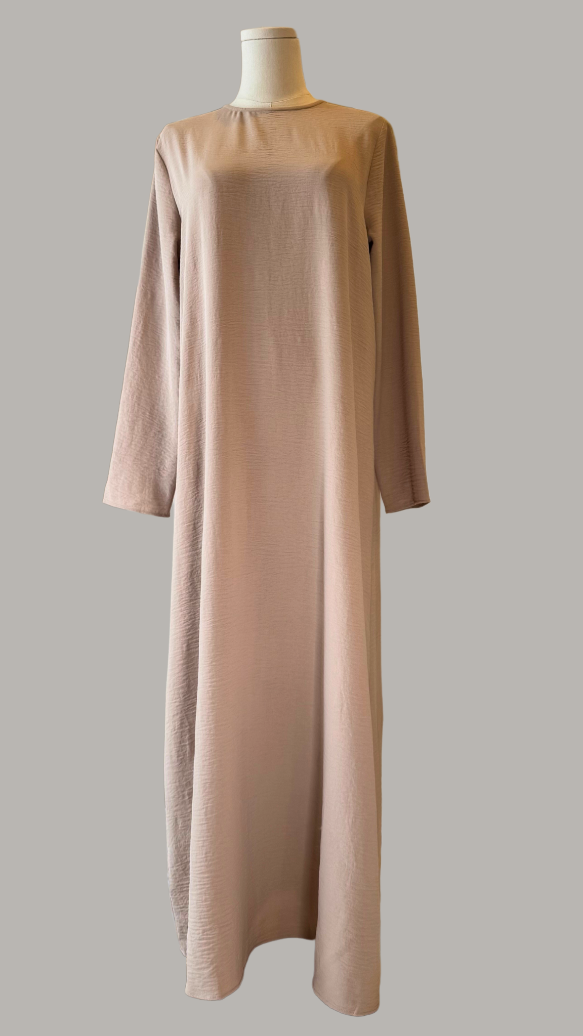 Full Sleeve Dress - Beige