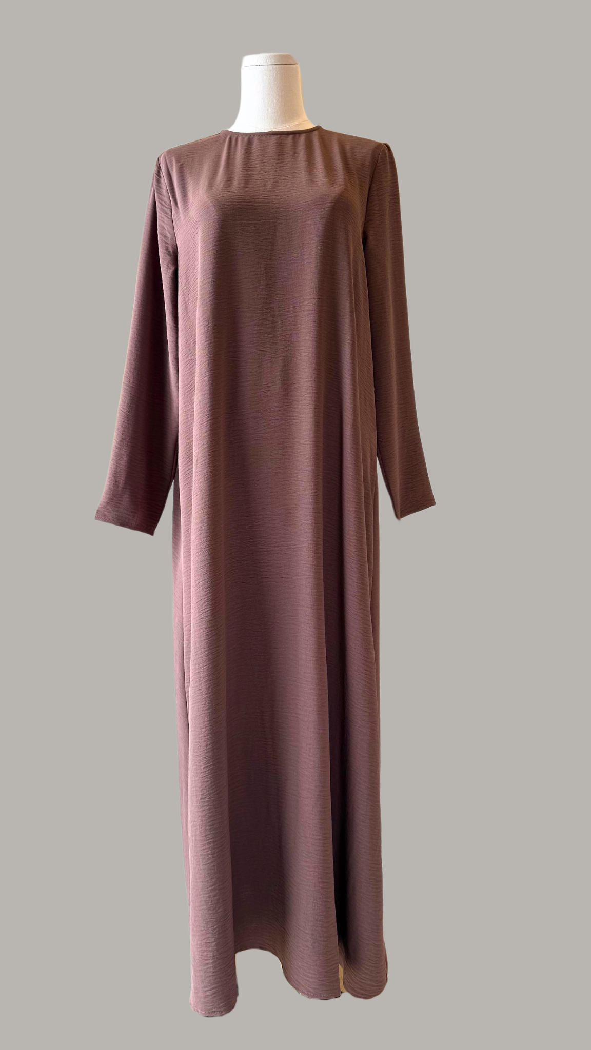 Full Sleeve Dress - Brown