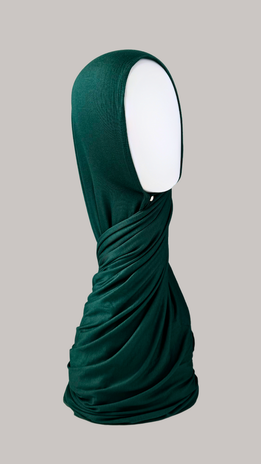 Premium Jersey Hijab - Emerald