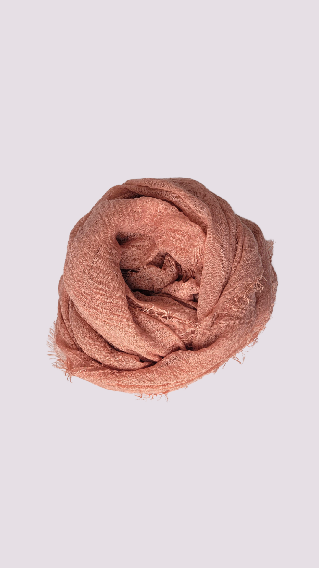 Cotton Crinkle Hijab - Glazed