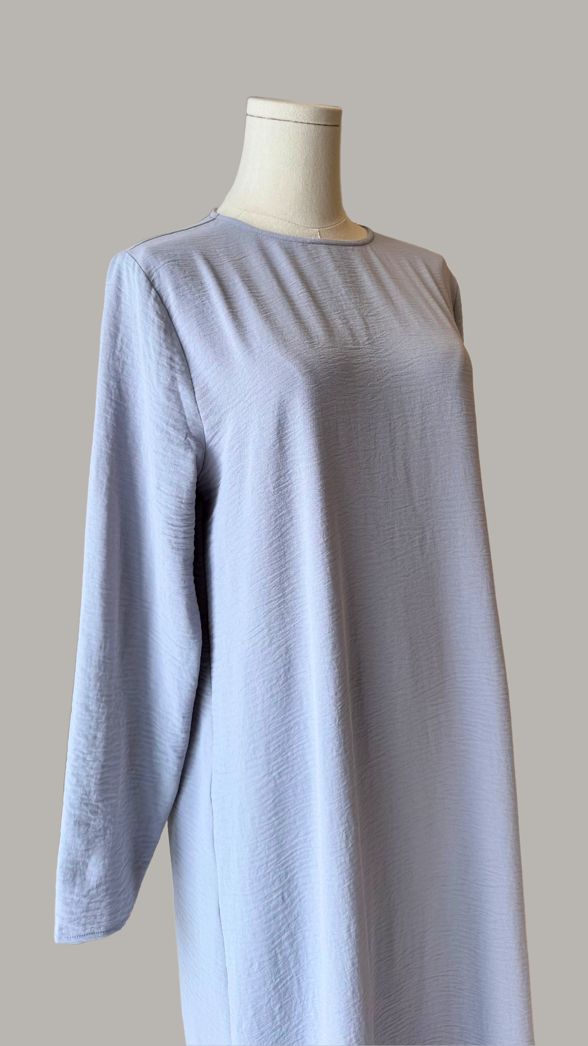 Full Sleeve Dress - Grey