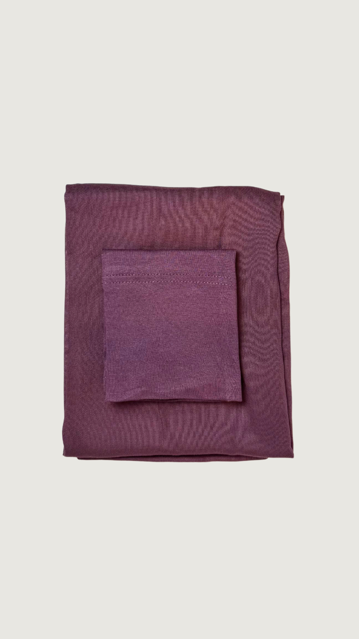 Premium Modal Hijab - Lilac Plum