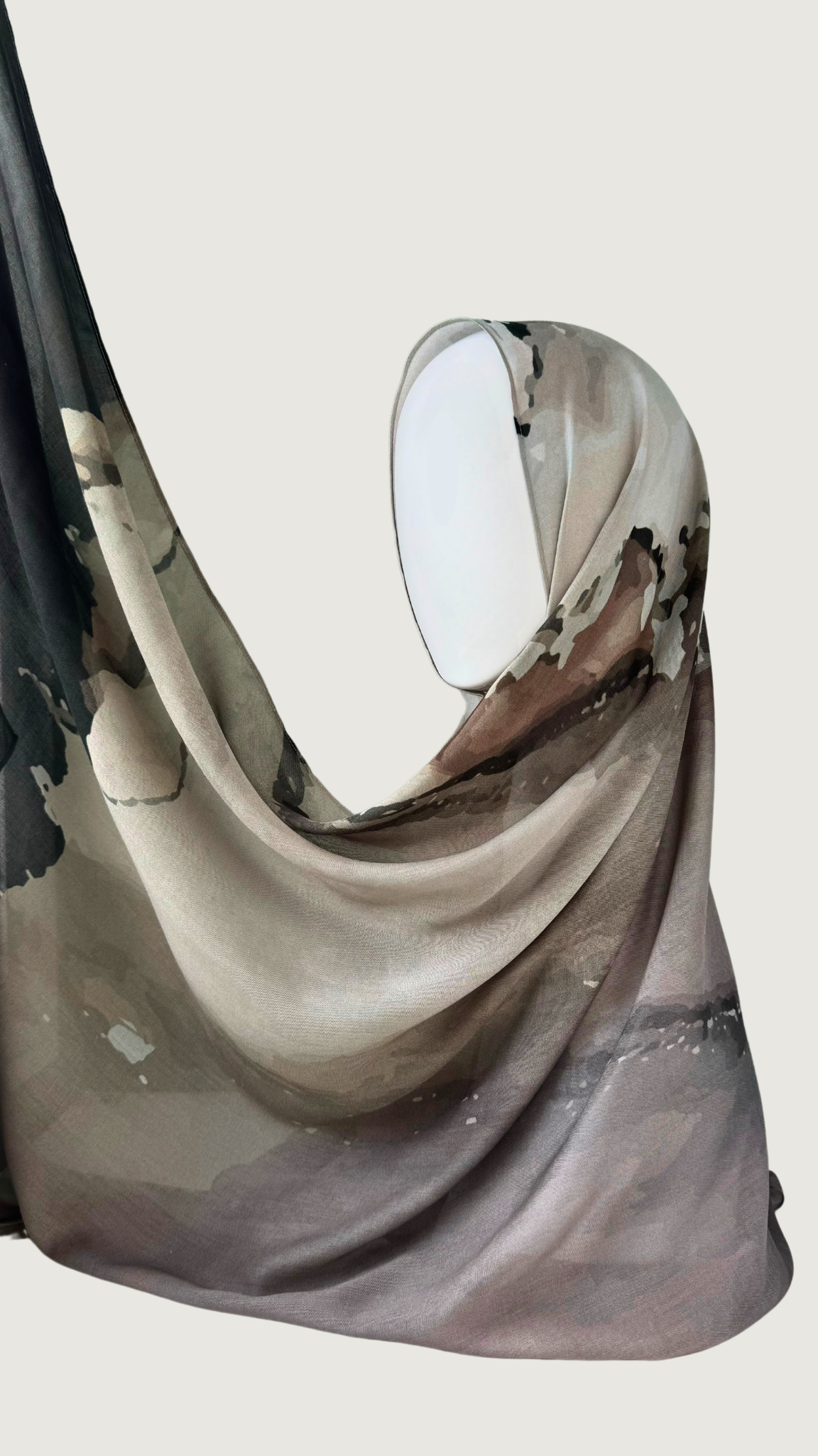 Marble Modal Hijab - Sienna